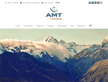 Tablet Screenshot of amt-consultants.gr